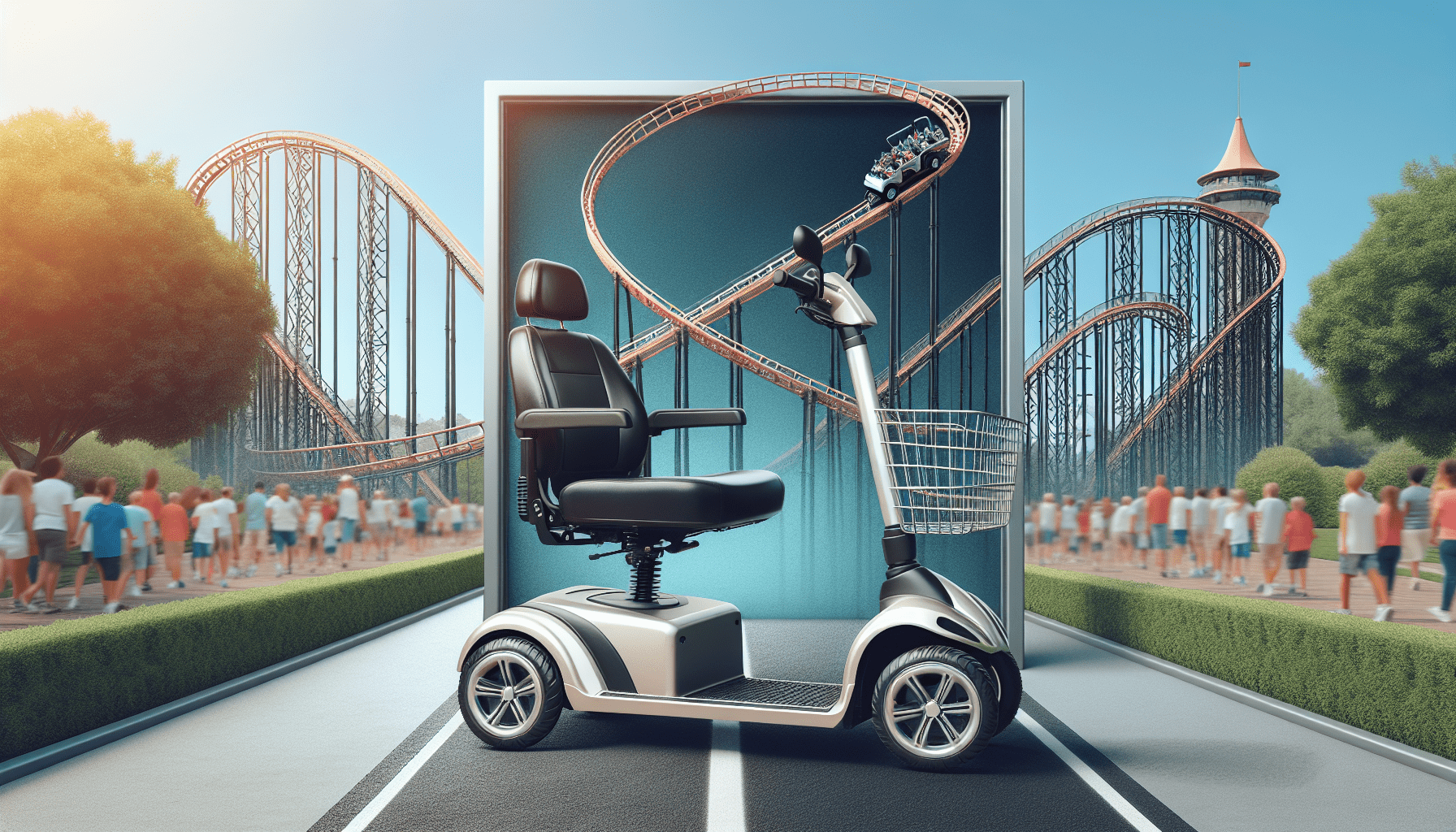 Are Rental Mobility Scooters Suitable For Use In Amusement Parks?