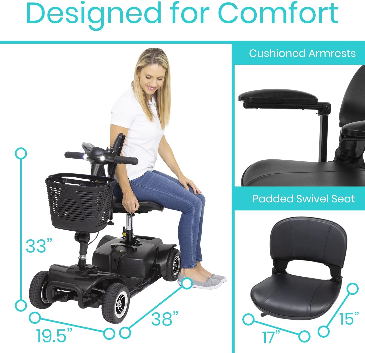 Vive 4 Wheel Mobility Scooter review