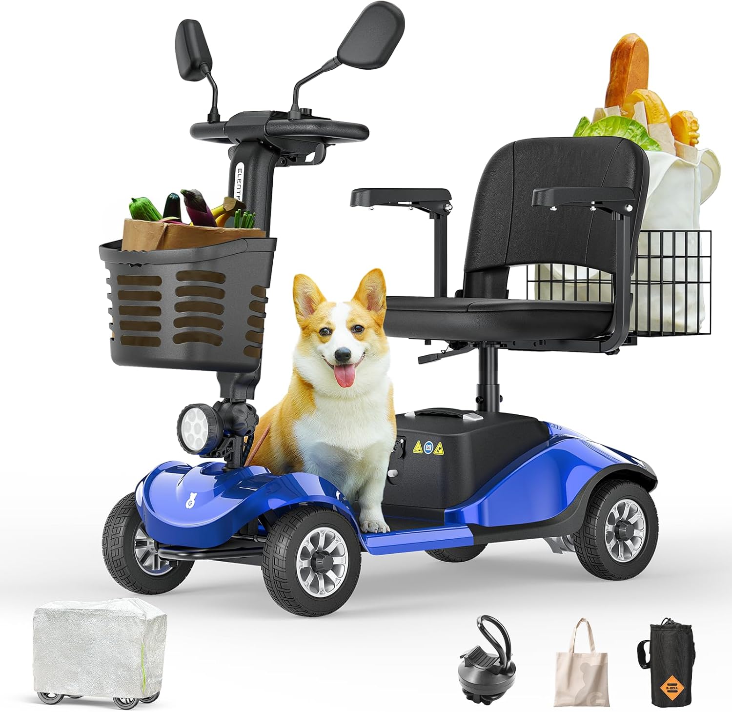 4 Wheel Mobility Scooter for Adults & Seniors review