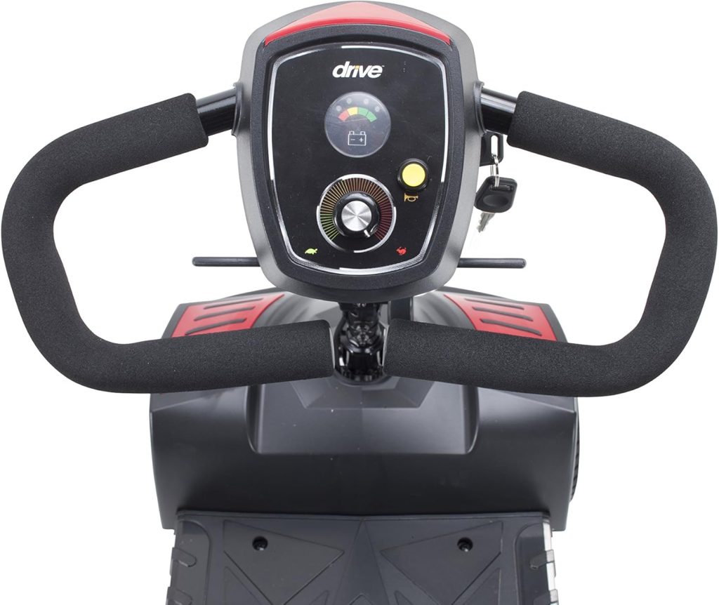 Drive Medical Drive Medical Scout Compact Travel Power Scooter, 4 Wheel