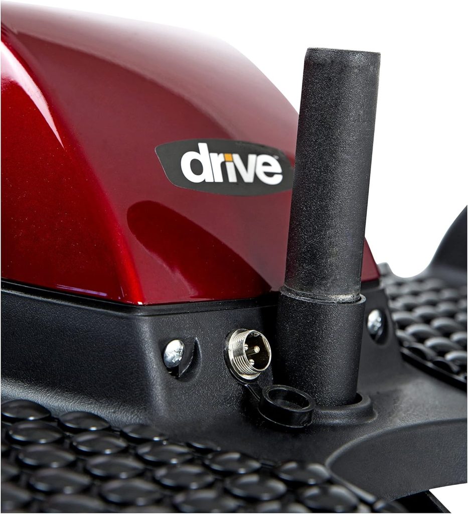 Drive Medical ZOOME3 Recreational Power Mobility Scooter, Red