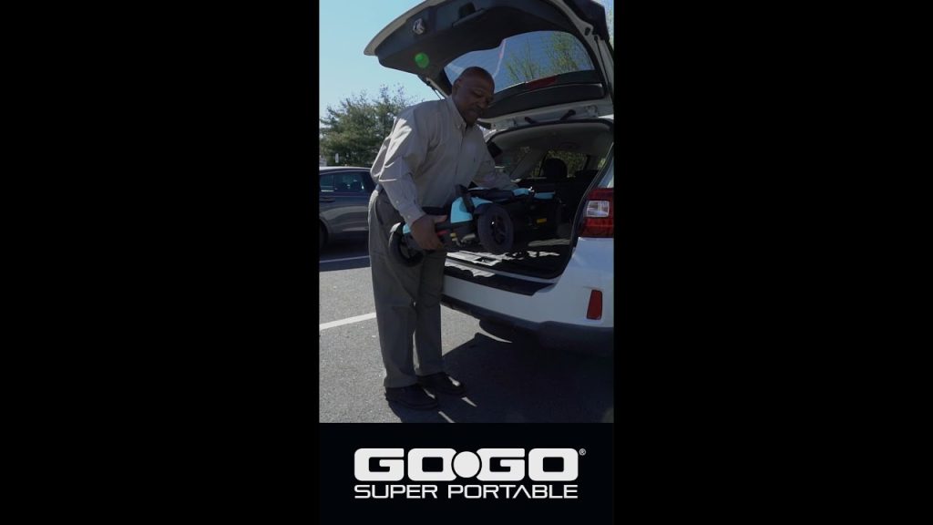 Go Go Super Portable Ultra Lightweight Mobility Scooter for On the Go Freedom